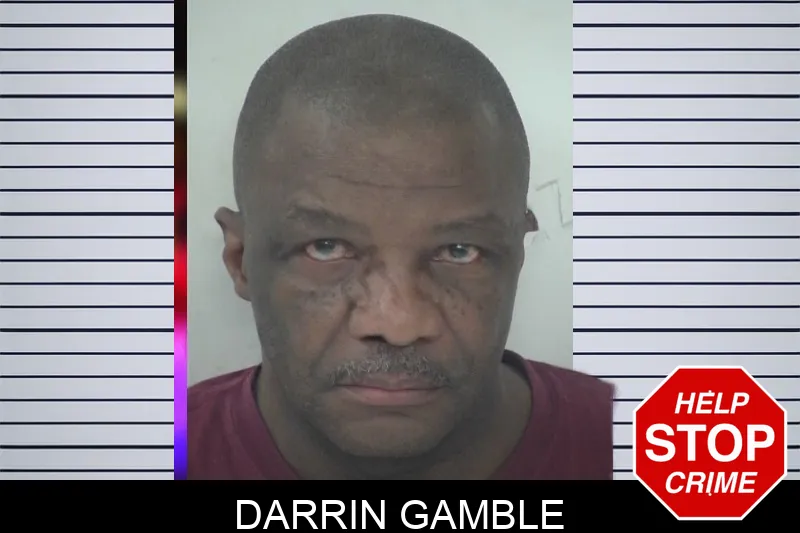 Darrin Gamble mugshot