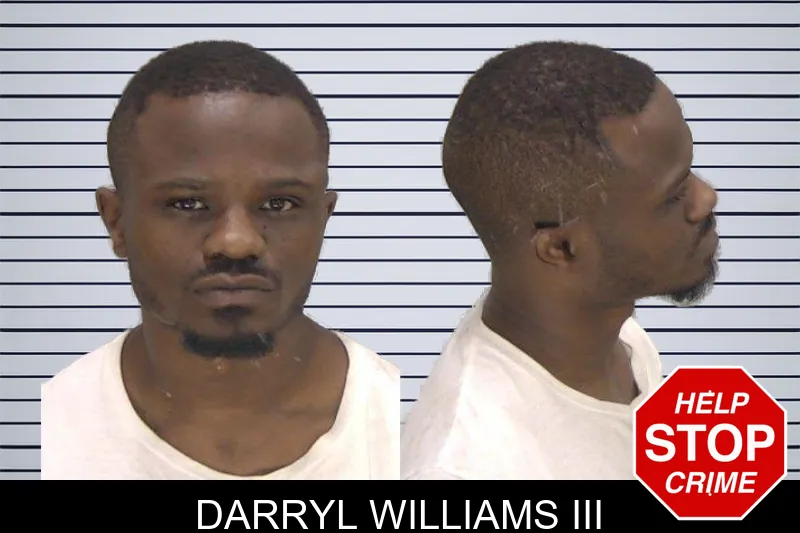 Darryl Williams III mugshot