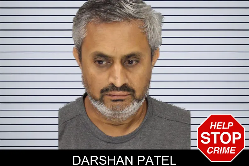 Darshan Patel mugshot