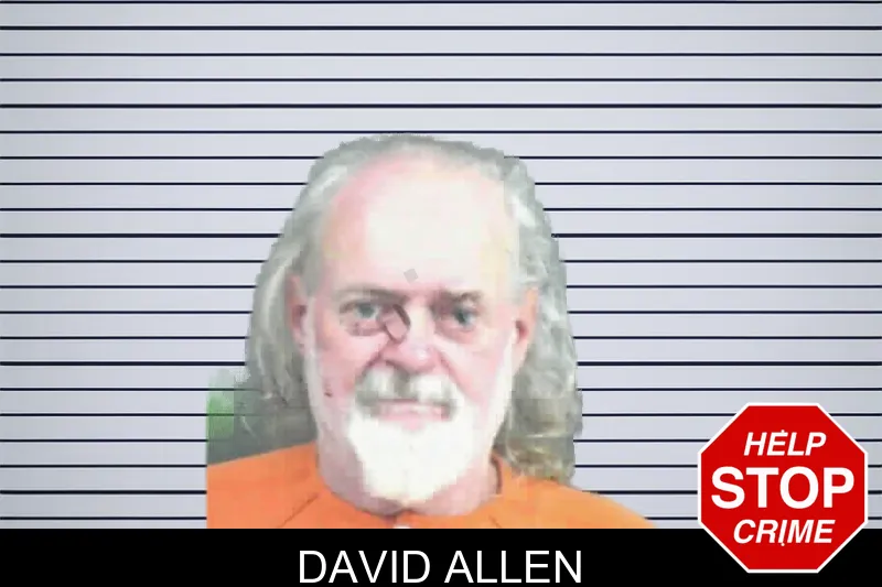 David Allen mugshot