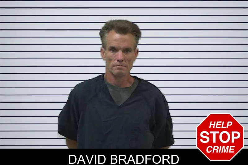 David Bradford mugshot