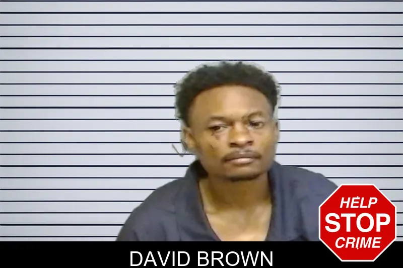 David Brown mugshot