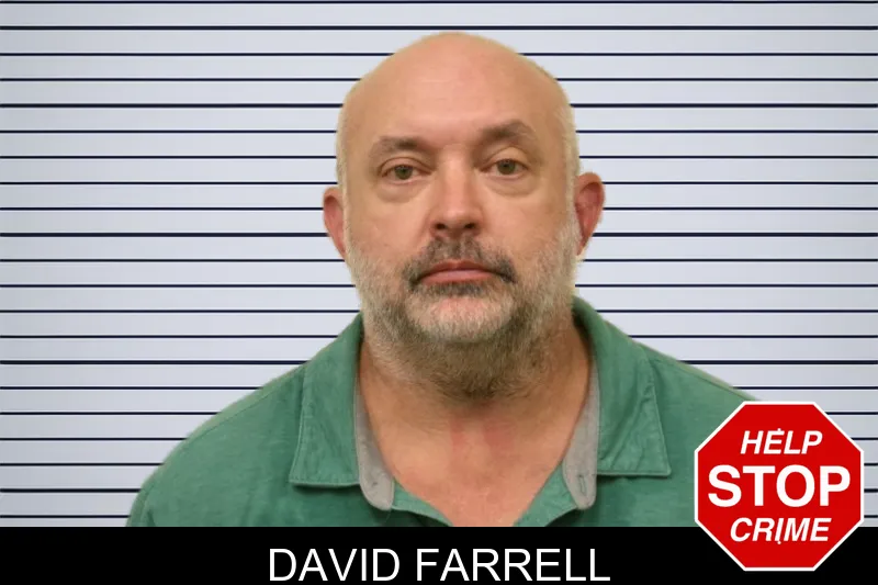 David Farrell mugshot