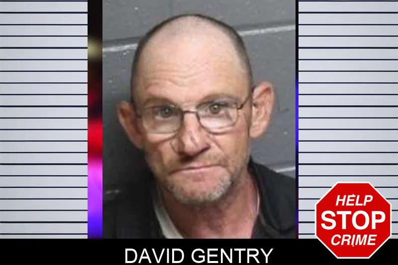 David Gentry mugshot