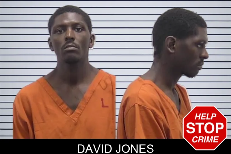 David Jones mugshot