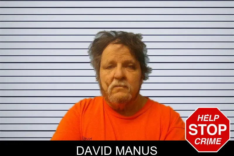 David Manus mugshot