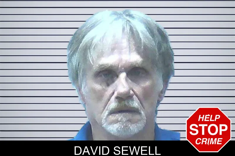 David Sewell mugshot