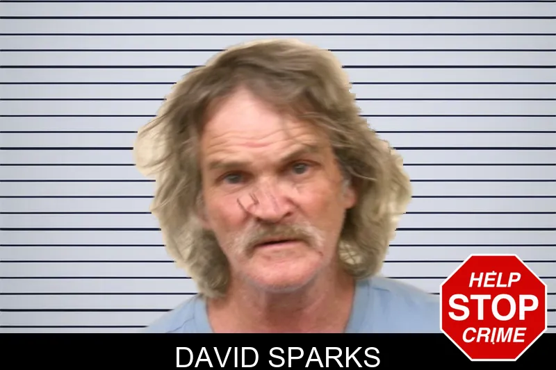 David Sparks mugshot