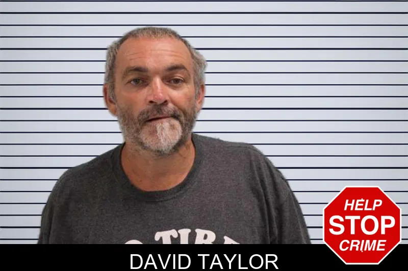 David Taylor mugshot