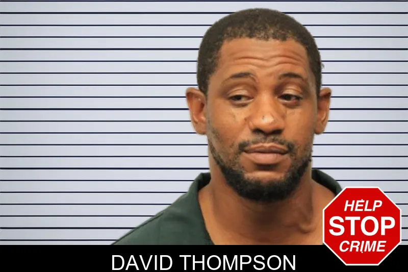 David Thompson mugshot