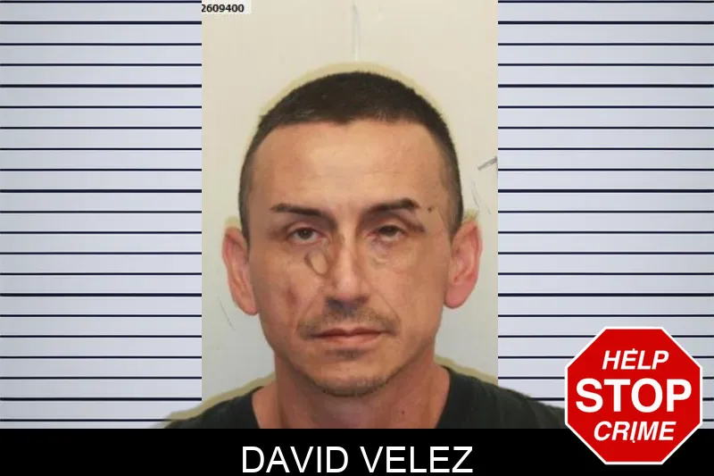 David Velez mugshot