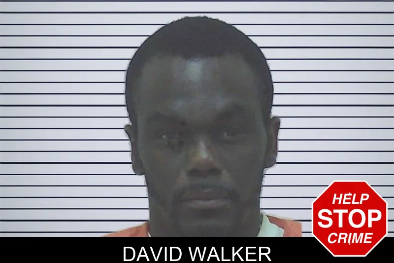 David Walker mugshot