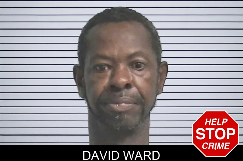 David Ward mugshot