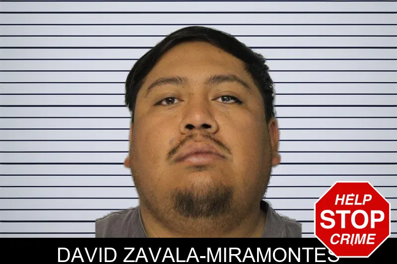 David Zavala-Miramontes mugshot