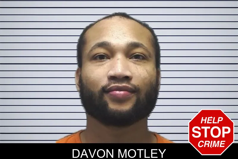 Davon Motley mugshot