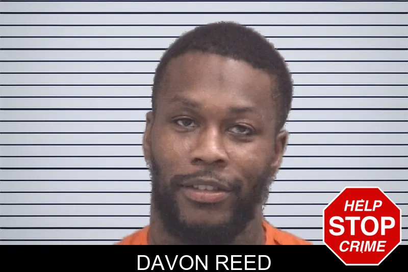 Davon Reed mugshot