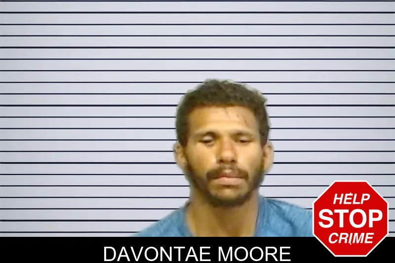Davontae Moore mugshot
