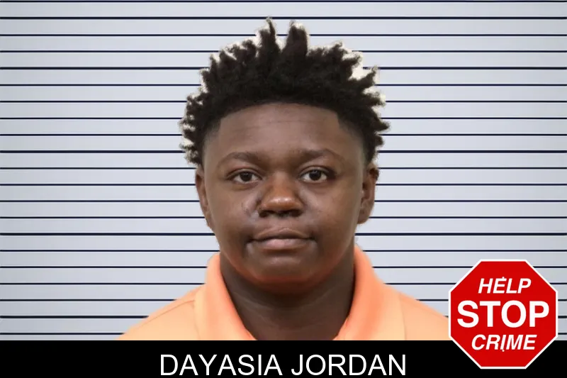 Dayasia Jordan mugshot