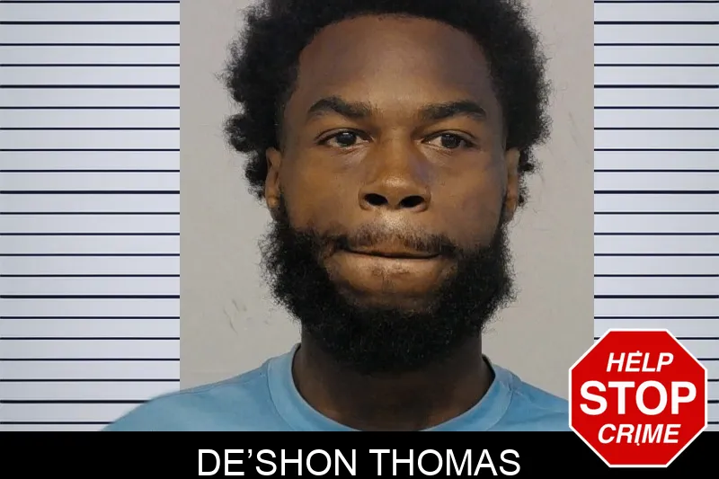 De’Shon Thomas mugshot – Bibb County , Georgia De’Shon Thomas mugshot