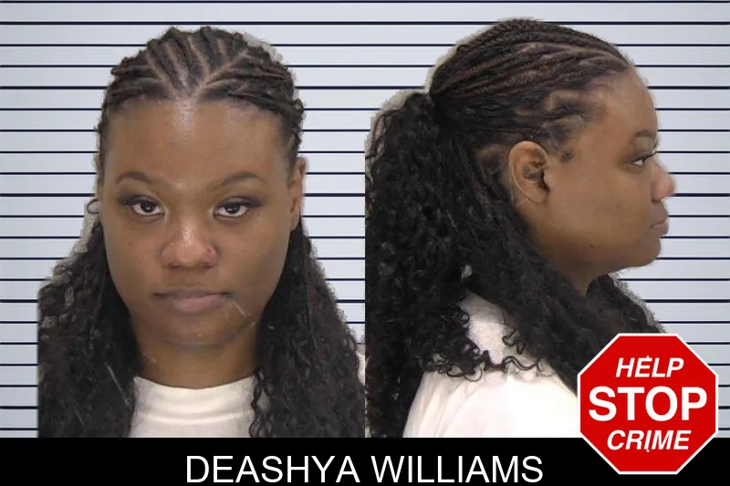 Deashya Williams mugshot