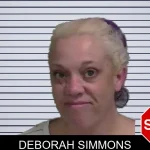 Deborah Simmons mugshot