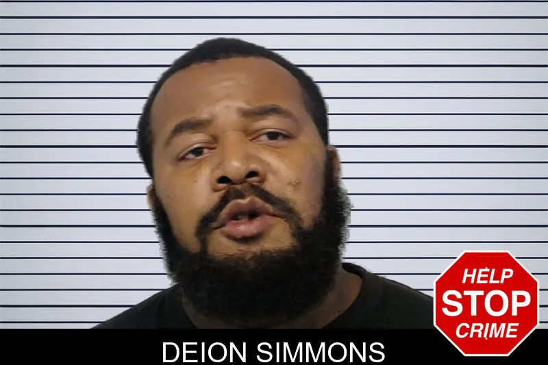Deion Simmons mugshot – Bibb County , Georgia Deion Simmons mugshot