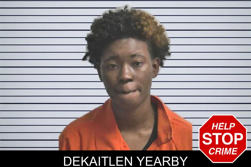 Dekaitlen Yearby mugshot