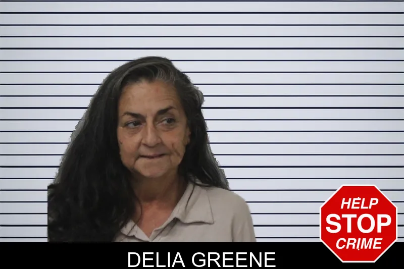 Delia Greene mugshot