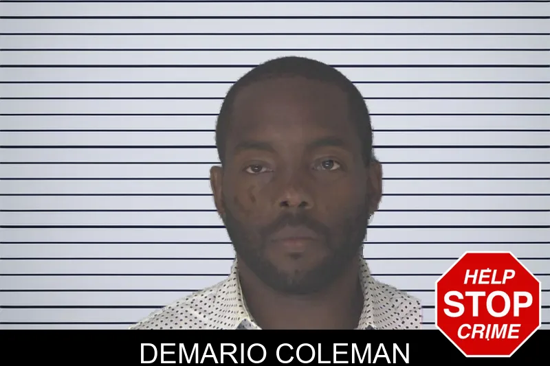 Demario Coleman mugshot