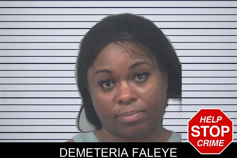 Demeteria Faleye mugshot