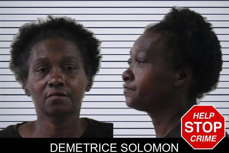 Demetrice Solomon mugshot – Houston County , Georgia Demetrice Solomon mugshot