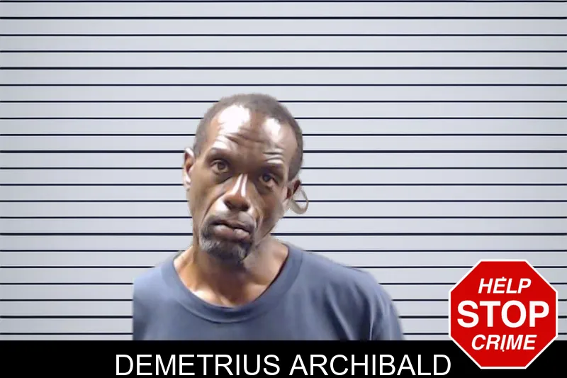 Demetrius Archibald mugshot