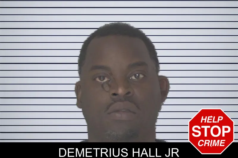 Demetrius Hall Jr mugshot