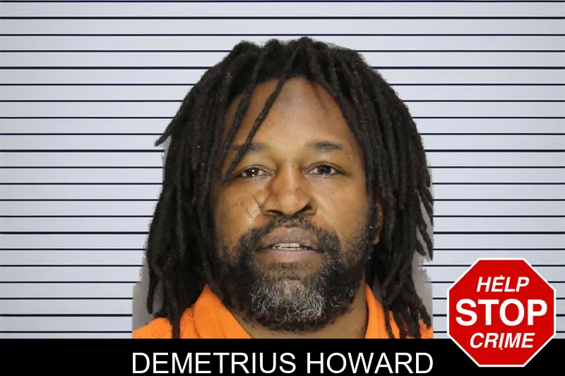 Demetrius Howard mugshot