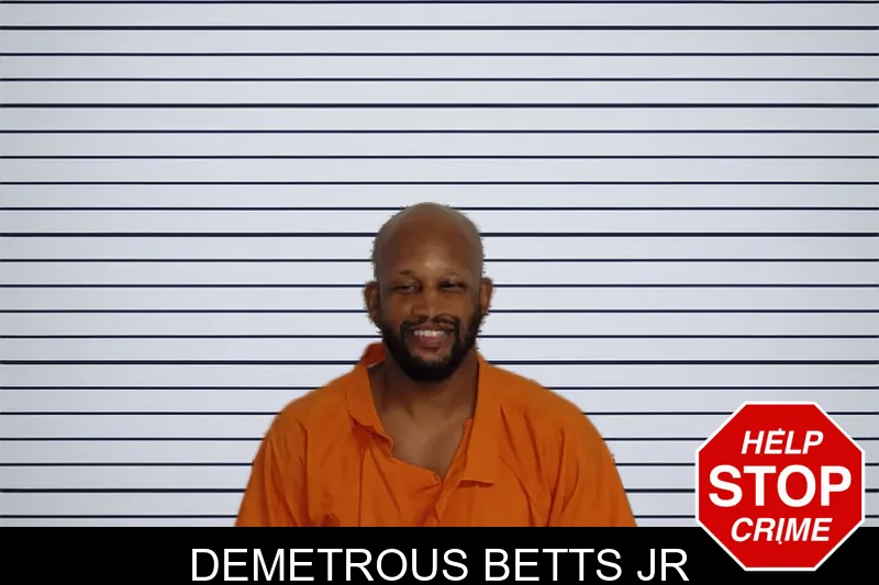 Demetrous Betts Jr mugshot