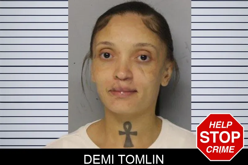 Demi Tomlin mugshot