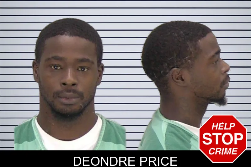 Deondre Price mugshot