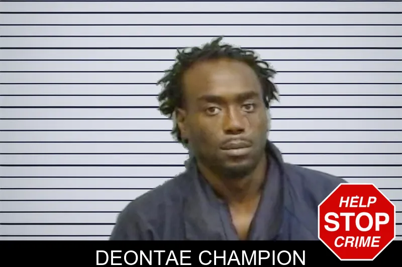 Deontae Champion mugshot