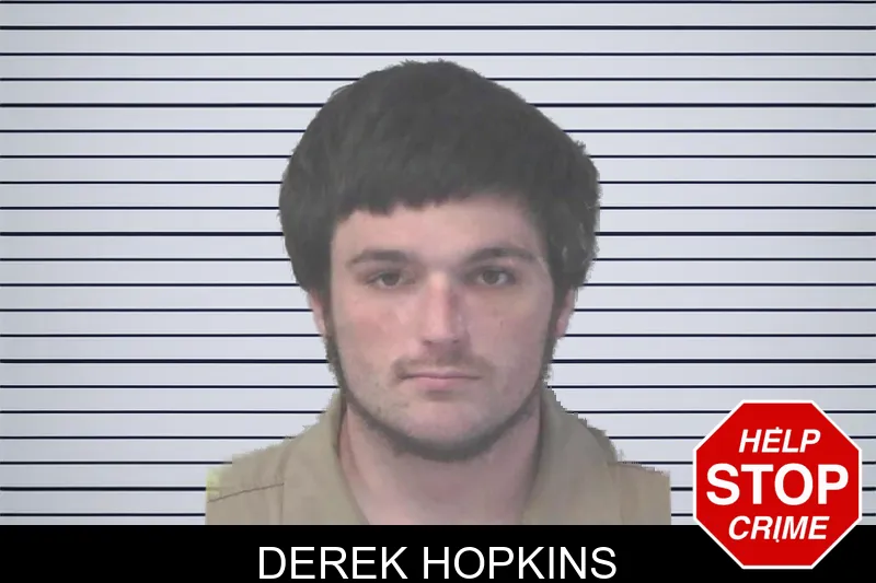 Derek Hopkins mugshot