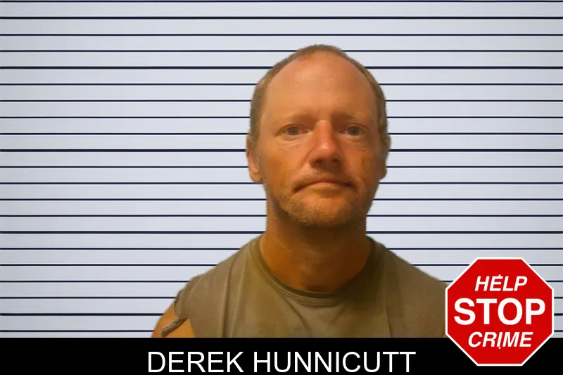 Derek Hunnicutt mugshot