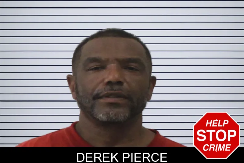 Derek Pierce mugshot