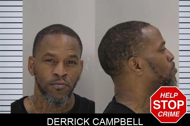 Derrick Campbell mugshot