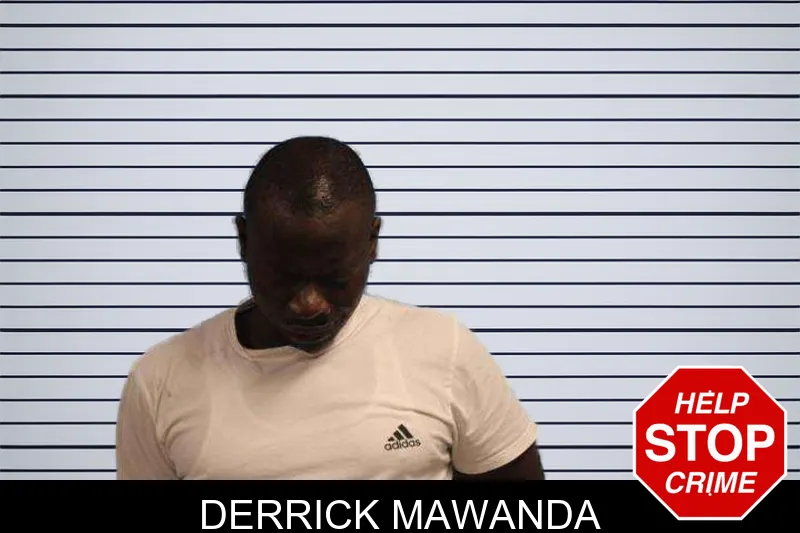 Derrick Mawanda mugshot