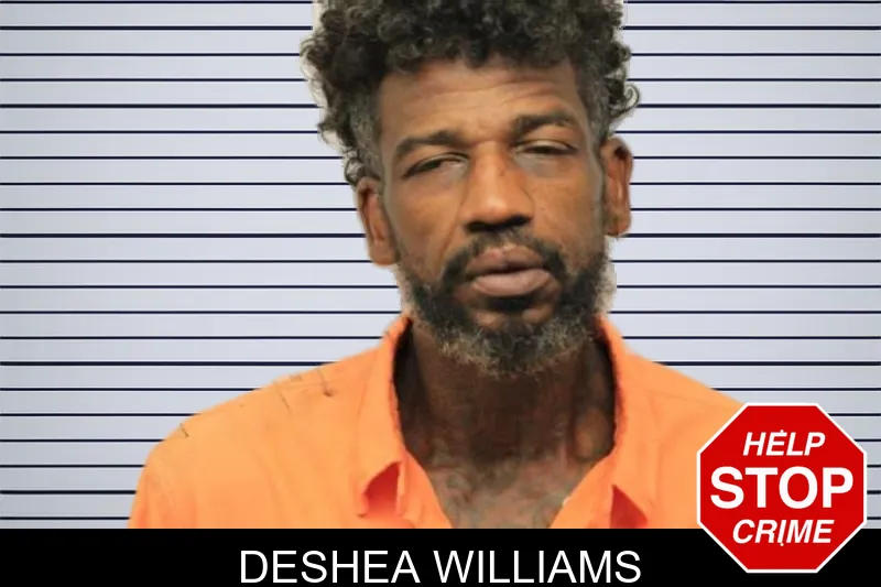Deshea Williams mugshot