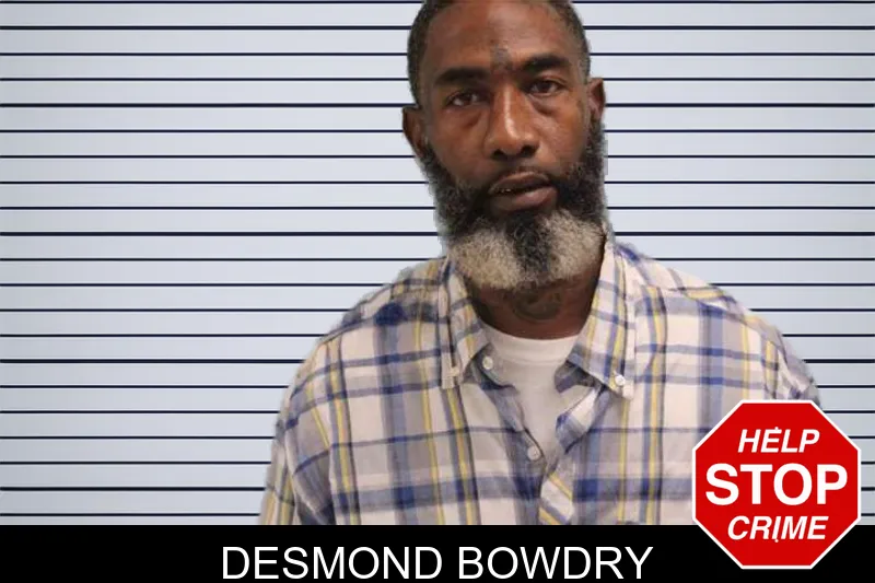 Desmond Bowdry mugshot