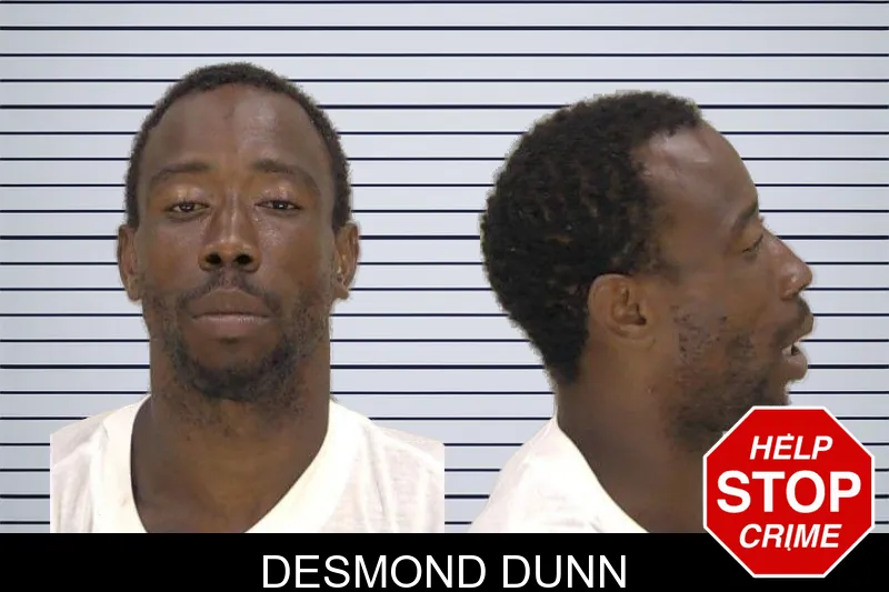 Desmond Dunn mugshot
