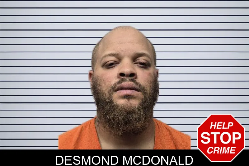 Desmond McDonald mugshot – Dade County , Georgia Desmond McDonald mugshot