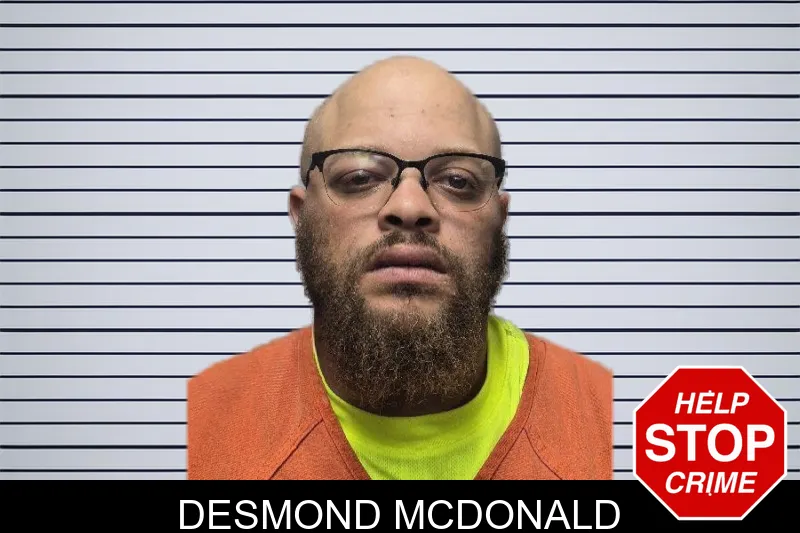 Desmond McDonald mugshot – Dade County , Georgia Desmond McDonald mugshot