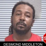 Desmond Middleton mugshot