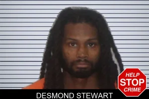 Desmond Stewart mugshot